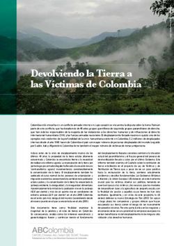Devolviendo la Tierra a las Víctimas de Colombia
