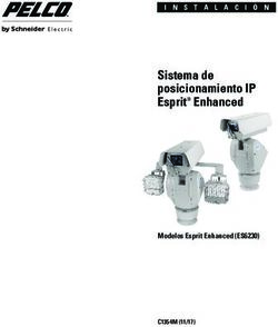 Sistema de posicionamiento IP Esprit Enhanced - Modelos Esprit Enhanced (ES6230) C1354M (11/17) - CCTV CENTER