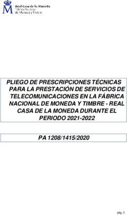 PLIEGO DE PRESCRIPCIONES TÉCNICAS PARA LA PRESTACIÓN DE SERVICIOS DE TELECOMUNICACIONES EN LA FÁBRICA NACIONAL DE MONEDA Y TIMBRE - REAL CASA DE ...