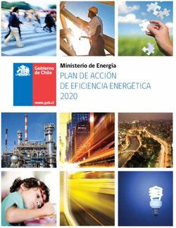 PLAN DE ACCI&Oacute;N DE EFICIENCIA ENERG&Eacute;TICA 2020 - Ministerio de Energ&iacute;a - United for ...