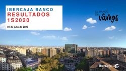 IBERCAJA BANCO 31 de julio de 2020 - resultados 1s2020