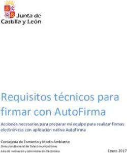 Requisitos técnicos para firmar con AutoFirma - SICYLVET
