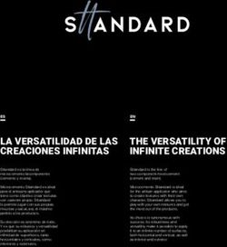 LA VERSATILIDAD DE LAS CREACIONES INFINITAS
