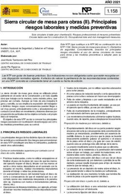 Sierra circular de mesa para obras (II). Principales riesgos laborales y medidas preventivas