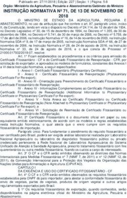 INSTRU&Ccedil;&Atilde;O NORMATIVA N&ordm; 71, DE 13 DE NOVEMBRO DE