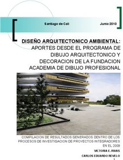 DISE&Ntilde;O ARQUITECTONICO AMBIENTAL: APORTES DESDE EL PROGRAMA DE DIBUJO ARQUITECTONICO Y DECORACION DE LA FUNDACION ACADEMIA DE DIBUJO PROFESIONAL