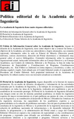 Política editorial de la Academia de Ingeniería