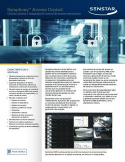 Symphony Access Control - Gesti&oacute;n abierta e integrada de control de acceso electr&oacute;nico - Senstar