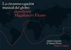 La circunnavegación musical del globo: expedición Magallanes y Elcano - Andrea González & Daniel Pereira - V Centenario
