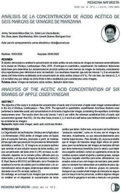 ANÁLISIS DE LA CONCENTRACIÓN DE ÁCIDO ACÉTICO DE SEIS MARCAS DE VINAGRE DE MANZANA - Dialnet