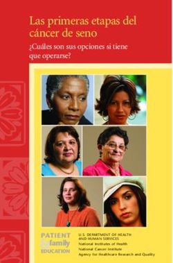 Las primeras etapas del cáncer de seno - Cuáles son sus opciones si tiene que operarse?