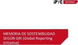 MEMORIA DE SOSTENIBILIDAD - SEGÚN GRI (Global Reporting Initiative) - Comlan