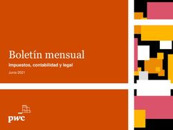 BOLET&Iacute;N MENSUAL IMPUESTOS, CONTABILIDAD Y LEGAL - JUNIO 2021 - PWC URUGUAY