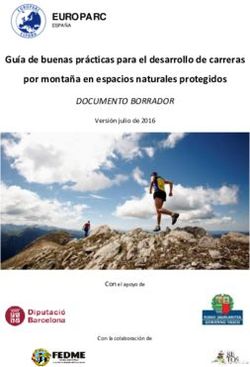 Guía de buenas prácticas para el desarrollo de carreras por montaña en espacios naturales protegidos - EUROPARC - FEDME