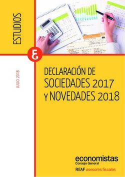 SOCIEDADES 2017 NOVEDADES 2018 - DECLARACIÓN DE - REAF asesores fiscales