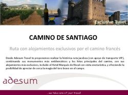 CAMINO DE SANTIAGO Ruta con alojamientos exclusivos por el camino francés