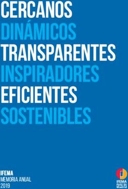 CERCANOS DIN&Aacute;MICOS TRANSPARENTES INSPIRADORES EFICIENTES SOSTENIBLES - IFEMA Memoria Anual