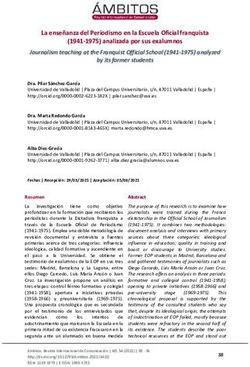 La enseñanza del Periodismo en la Escuela Oficial franquista (1941-1975) analizada por sus exalumnos