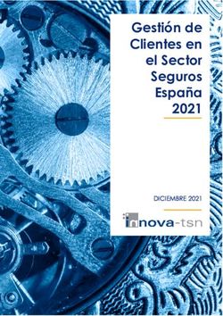 Gesti&oacute;n de Clientes en el Sector Seguros Espa&ntilde;a 2021 - DICIEMBRE 2021 - Innova-tsn