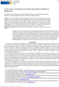 Construcción y simulación de una antena Yagi-Uda de 550 MHz con MMana-Gal