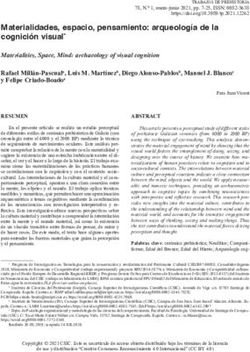 Materialidades, espacio, pensamiento: arqueolog&iacute;a de la cognici&oacute;n visual