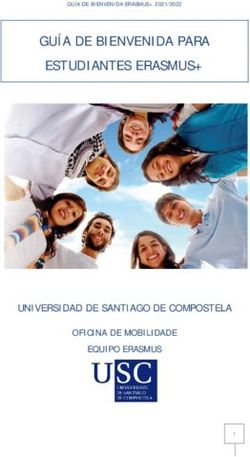 GU&Iacute;A DE BIENVENIDA PARA ESTUDIANTES ERASMUS+ - UNIVERSIDAD DE SANTIAGO DE COMPOSTELA
