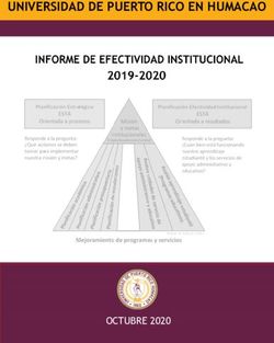 UNIVERSIDAD DE PUERTO RICO EN HUMACAO - OCTUBRE 2020