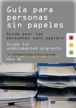 Guía para personas sin papeles - Guide pour les personnes sans papiers Guide for undocumented migrants - APDHA