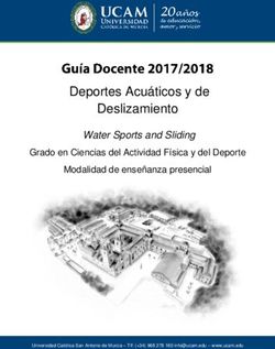 Deportes Acu&aacute;ticos y de Deslizamiento - Water Sports and Sliding Grado en Ciencias del Actividad F&iacute;sica y del Deporte - Ucam