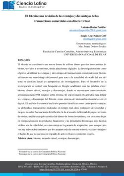El Bitcoin: una revisi&oacute;n de las ventajas y desventajas de las transacciones comerciales con dinero virtual