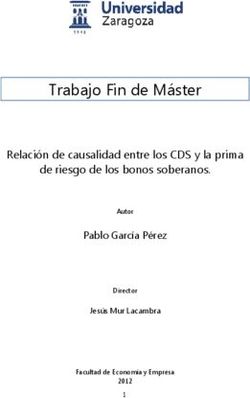 Trabajo Trabajo Fin de Máster