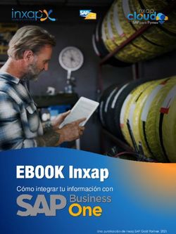 Cómo integrar tu información con - Inxap SAP Business One