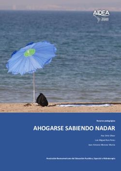 AHOGARSE SABIENDO NADAR - AIDEA