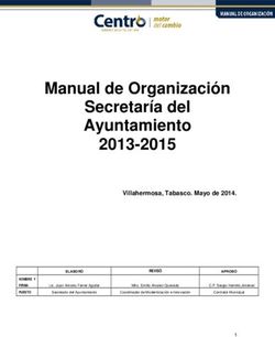 Manual de Organización Secretaría del Ayuntamiento 2013-2015