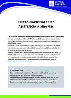 L&Iacute;NEAS NACIONALES DE ASISTENCIA A MIPYMES - MUNICIPALIDAD DE CONCORDIA