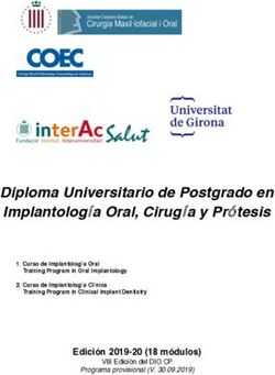 Diploma Universitario de Postgrado en Implantolog&iacute;a Oral, Cirug&iacute;a y Pr&oacute;tesis