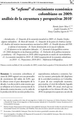Se "esfumó" el crecimiento económico colombiano en 2009: análisis de la coyuntura y perspectivas 2010