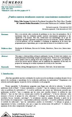 Pueden nuestros estudiantes construir conocimientos matemáticos?
