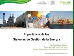 Importancia de los Sistemas de Gestión de la Energía - Ing. Noé Villegas Alcántar