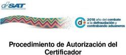 Procedimiento de Autorización del Certificador - Sat