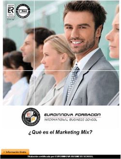 Qué es el Marketing Mix? - Titulación certificada por EUROINNOVA BUSINESS SCHOOL