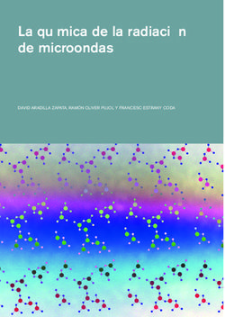 La qu&iacute;mica de la radiaci&oacute;n de microondas - DAVID ARADILLA ZAPATA, RAM&Oacute;N OLIVER PUJOL Y FRANCESC ESTRANY CODA