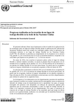 Progresos realizados en la creación de un lugar de trabajo flexible en la Sede de las Naciones Unidas - Undocs
