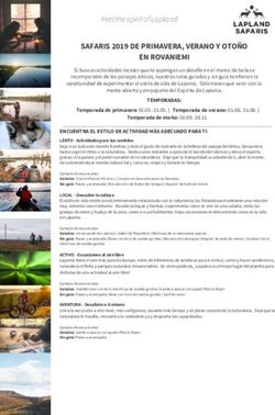 SAFARIS 2019 DE PRIMAVERA, VERANO Y OTOÑO EN ROVANIEMI - Prismic