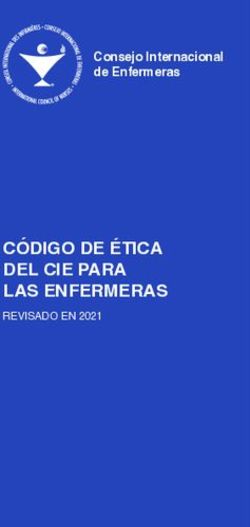 CÓDIGO DE ÉTICA DEL CIE PARA LAS ENFERMERAS - REVISADO EN 2021 ...