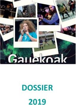 OTOÑO 2018 - DOSSIER 2019 PRESENTACIÓN PROGRAMA GAUEKOAK - Ayuntamiento de Vitoria-Gasteiz