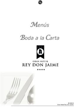 Menús Boda a la Carta - Grup Soteras