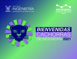 BIENVENIDAS CACHORRAS DE INGENIERÍA 2021 - Facultad de Ingeniería USACH