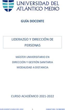 GUÍA DOCENTE LIDERAZGO Y DIRECCIÓN DE PERSONAS - CURSO ACADÉMICO 2021-2022