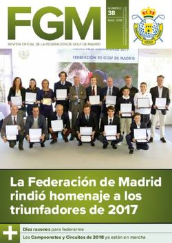 La Federación de Madrid rindió homenaje a los triunfadores de 2017 - 38 NÚMERO